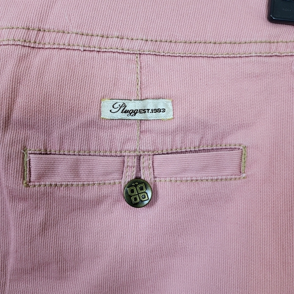 Plugg Vintage Juniors/Women Y2k Pink Pleated Retro Mid Rise Mini Skirt Sz 17 New - Picture 7 of 9